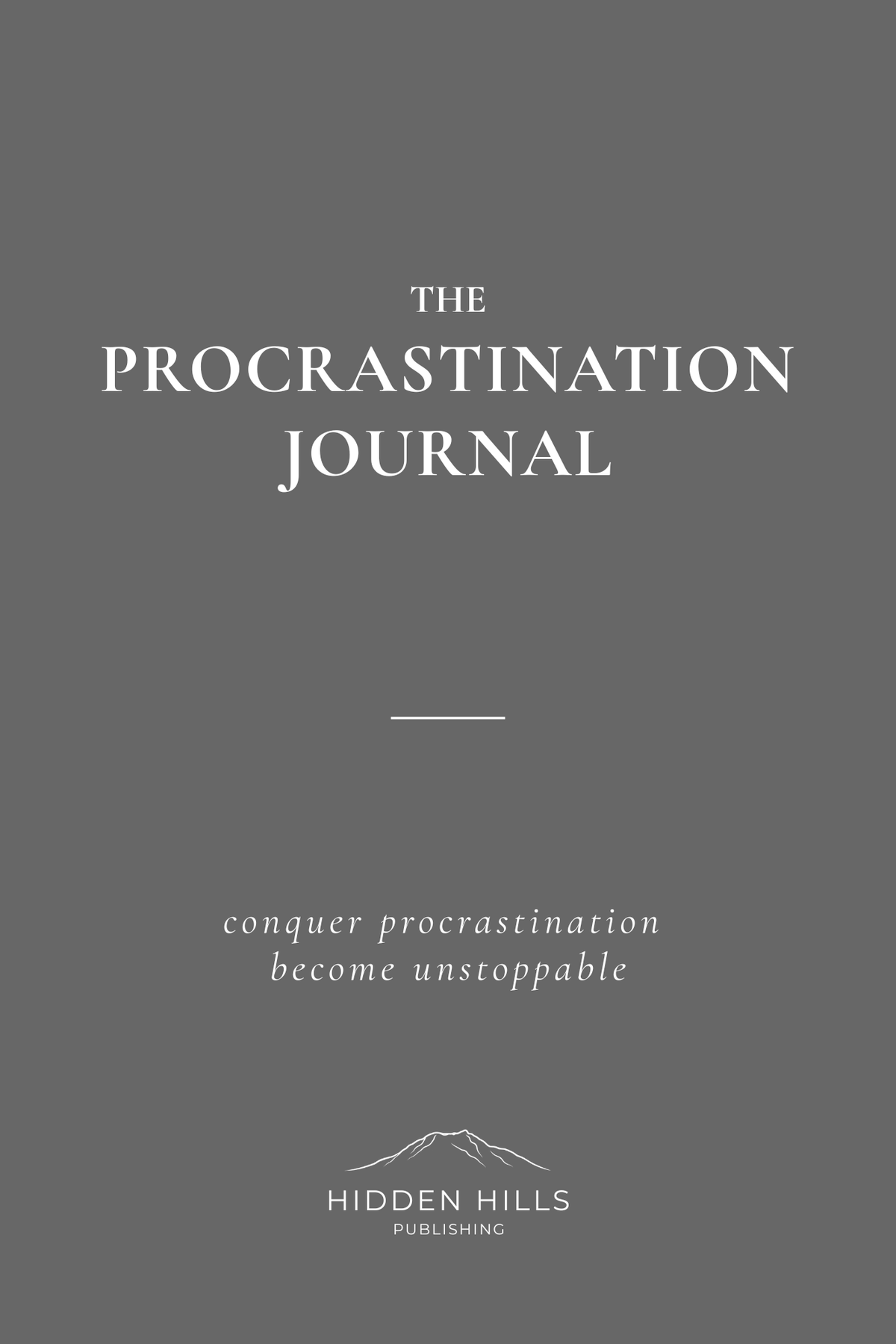 The Procrastination Journal